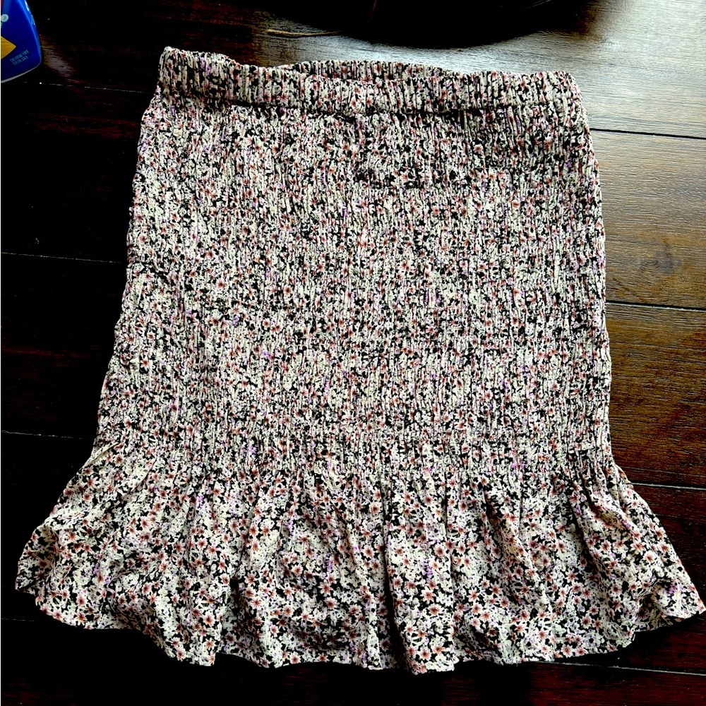 Vero Moda Skirt Pink Florals